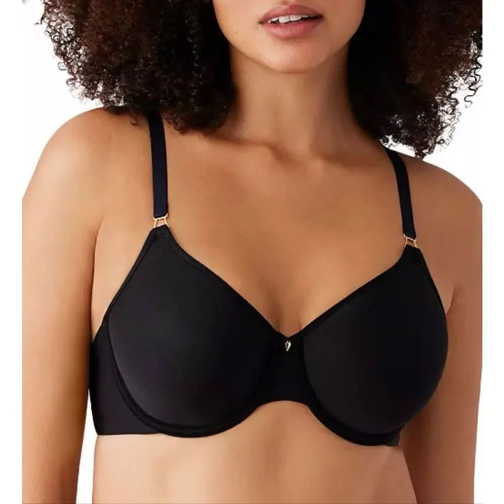 Wacoal Women's Simply Done Contour T-Shirt Bra black 853393 size 38DD NWOT